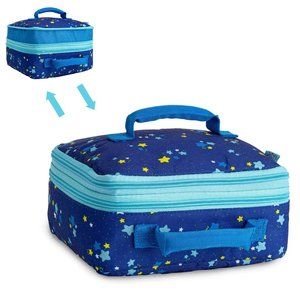 Tasty Expandable Insulated Reusable Cloth Lunch Bag,